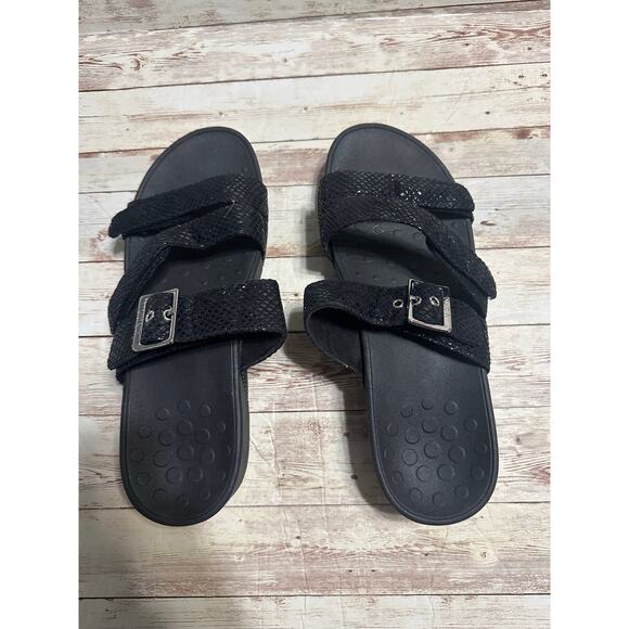 Vionic Rio Sandals Slides Women's Size 10 M Orthopedic Comfort Adjustable Straps - Picture 2 of 8